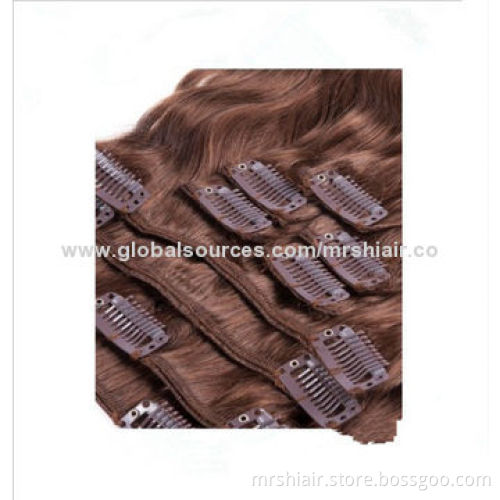 20-Inch Brazilian Remy body wave clip-in hair extension
